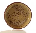 #527 Sgraffito Plate