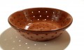 #517 Redware Colander